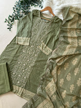 Cotton Embroidered Suit Ft.Cotton Duppatta-3605