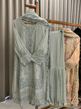 Luxurious Sadabahar Mahpara Chiffon Suit-3566