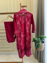 New Stitched Embellished Floral Suit-4