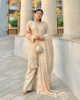 Party Wear Sharara Suit-839