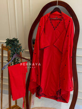 Embroidered Cotton Suit Set