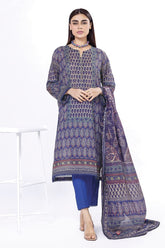 Khaadi Unstitched Printed Lawn suit-0119
