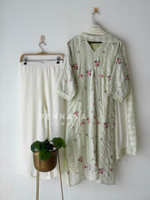 Floral Striped Imported Three Piece Set-298