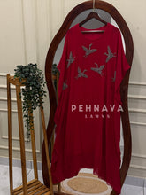 Flying Crane Handworked Kaftan Suit 2567
