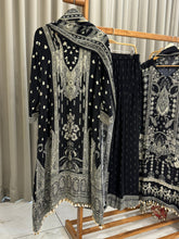 Premium Crepe Tassel detailed Suit-2165