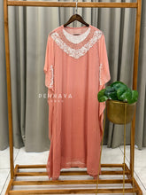 Pearl Embroidered Kaftan Set