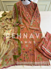 Floral Printed Ethnic Pak-Suit Ft. Chiffon/Cotton Dupatta-227