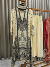 Premium Crepe Tassel detailed Suit-2163