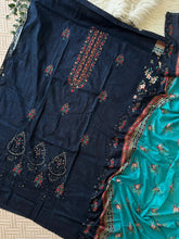 Fully embroidered Cotton suit Ft. Embroidered Dupatta-1266