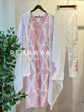 Glamorous Cutwork Suit Ft. Organza Dupata - Pehnava Lawns
