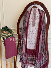 Ajrakh Panel Printed Suit Set