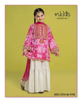 Kids party wear -ready to wear MKD-EF24-06-PINK - Pehnava Lawns