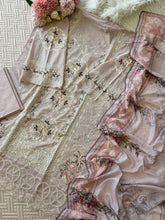 Semistitched Cotton Fully Embroidered Suit 3622