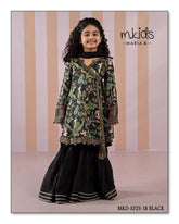 Kids party wear -ready to wear MKD-EF25-18 BLACK