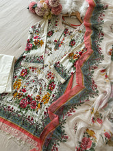 Printed Pakistani Cotton Suit with Chiffon Dupatta-1358 - Pehnava Lawns