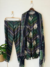 Chevron Lawn Suit with Printed Dupatta-Chiffon 1416 - Pehnava Lawns
