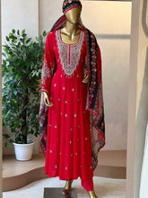 Premium hand worked anarkali suit