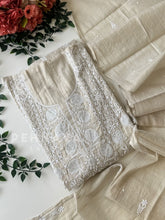 Premium Chikankari Semi-Stitched Suit - Pehnava Lawns