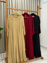 Heavy hand worked full gown-34560