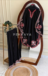 Floral Embroidered Farshi Salwar 1067