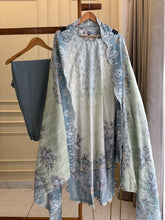 Embellished Floral Cotton Suit-2