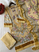 Cotton Lace Detail Suit Set-1484
