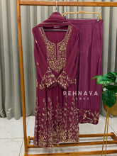 Heavy Handworked Anarkali Attire