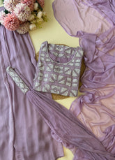 Chinnon handworked suit with divider Bottom