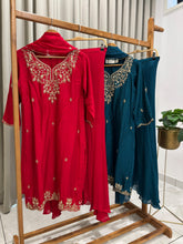 Premium Partywear with Golden Embroidery