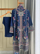 Binsaeed Pakistani Embroidered lawn Suit-0864