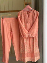 Binsaeed Pakistani Embroidered lawn Suit-0852