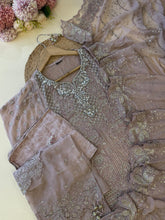 GLAMOURA BY NOOR'S SEMI-STITCHED 3PC | D-04