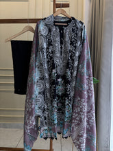 Embellished Floral Cotton Suit-3