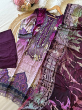 Muslin Hand detailed suit -M-19c