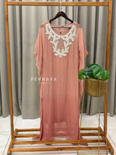 Yoke Detailed Kaftan Suit