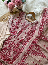 Cotton Pakistani Suit Featuring Laces and Pockets-4