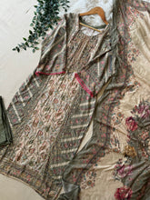 Pure muslin with detailings and muslin Dupatta-122