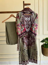 Pakistani Embroidered Casual Suit-3