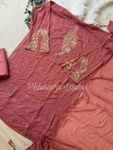 Georgette embroidered party wear -133