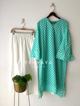 Polka Dot Cotton Printed Suit Set B232