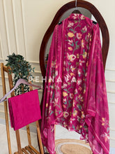 Floral Embroidered Unstitched Suit 4287