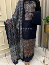 Velvet Touch Ajrakh Suit - Pehnava Lawns