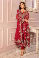 RONAK-E-MEHAL Semi-stitched Party wear Suit -004