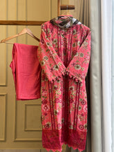 Cotton Suit with lace detailings -0106