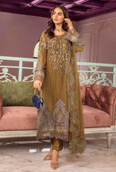 RONAK-E-MEHAL Semi-stitched Party wear Suit -006