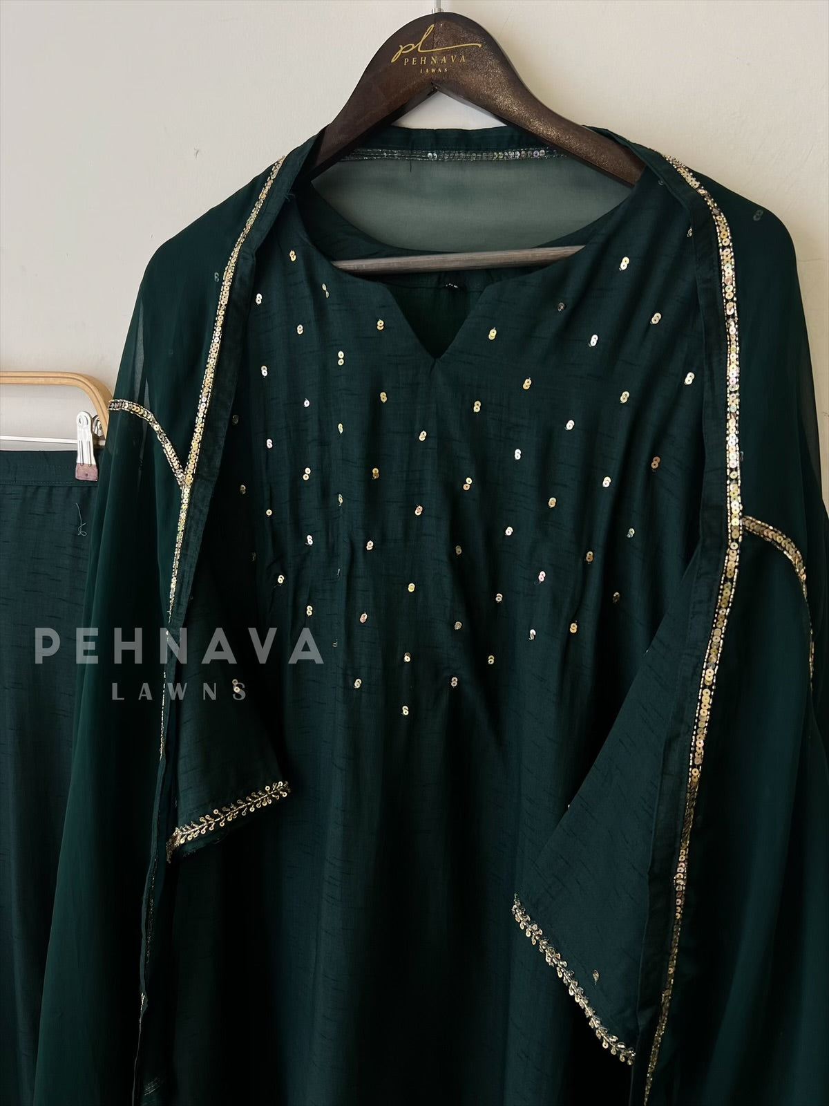 Sequin Embellished Suit