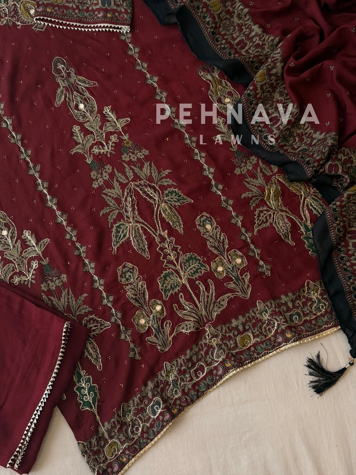 Muslin Unstitched Suit
