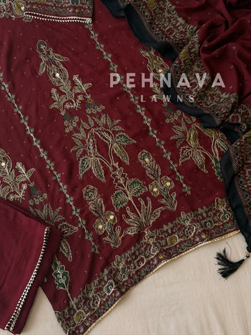 Muslin Unstitched Suit