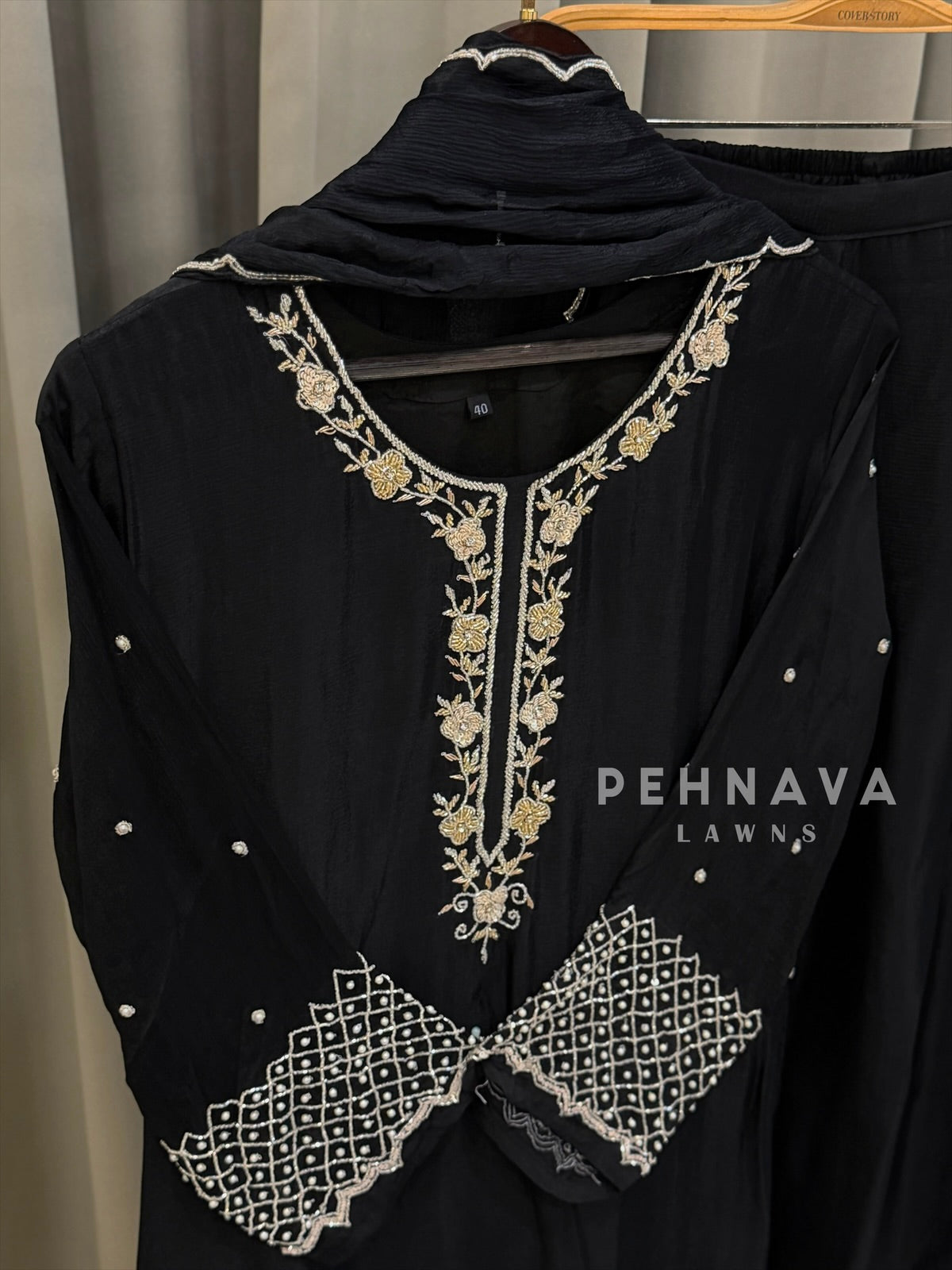 Premium Handworked Chinnon Suit