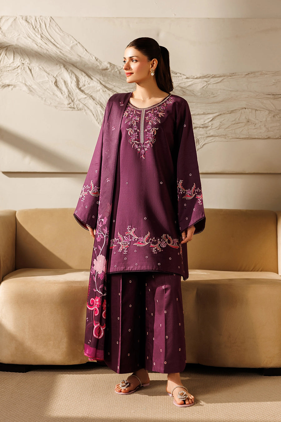 Panache Apparel Embroidered Suit